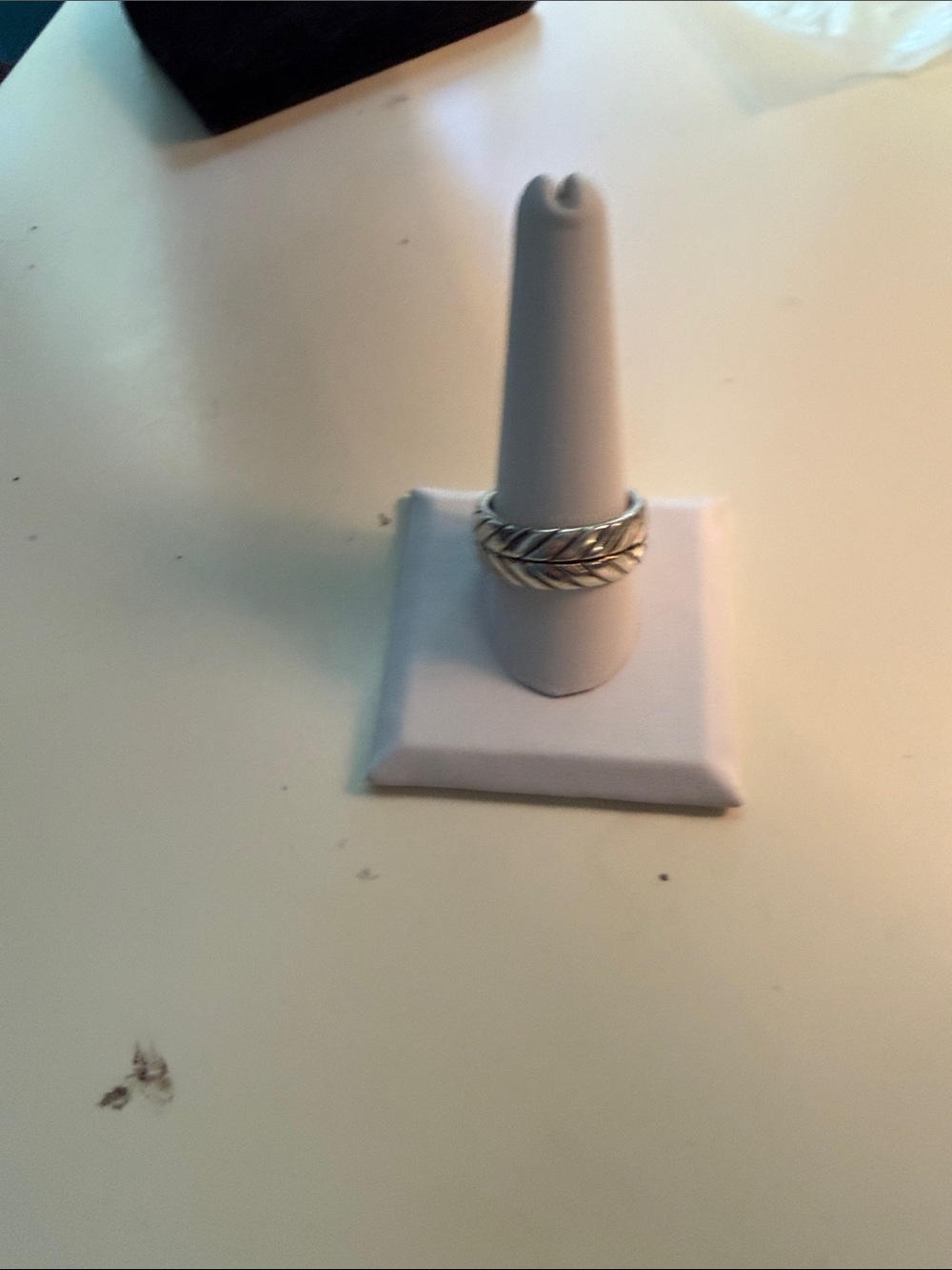 David Yurman Sterling Silver Braided Band Ring